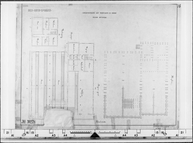 Bestand:Sporenplan locomotief werkplaats Rotterdam Maas.jpg